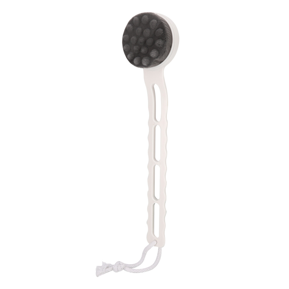 Bath And Shower Scrubber For Hard Skin Exfoliating Foot Stone With Bendable Handle Hygienic Sponge Long Handled Foot Scrub Brush Callus Remover Extra