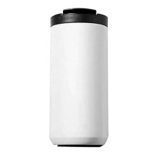 Metall-Kaffeetasse 400ml isolierter Edelstahlbecher - Weiß