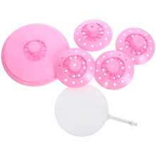 2Stk Desktop Lollipop Halter Pink PP Bunter Party Event