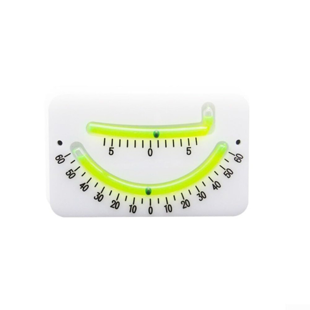 Marine Clinometer Boat Inclinometer 135Mm Double Tube Sailing Angle Level For Sailboats Yachts Ships Night Visibility White Green 9347817970579