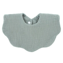 Baby Shape Feeding Bib Bandana Burp Cloth Scarf Soft Cotton Absorbent Towel Breathable Apron for Newborns and Infants