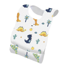 Cotton Drooling Apron Burp Cloths 10Pcs Set for Infants and Toddlers 0-6 Years Nursing Bibs Soft and Absorbent