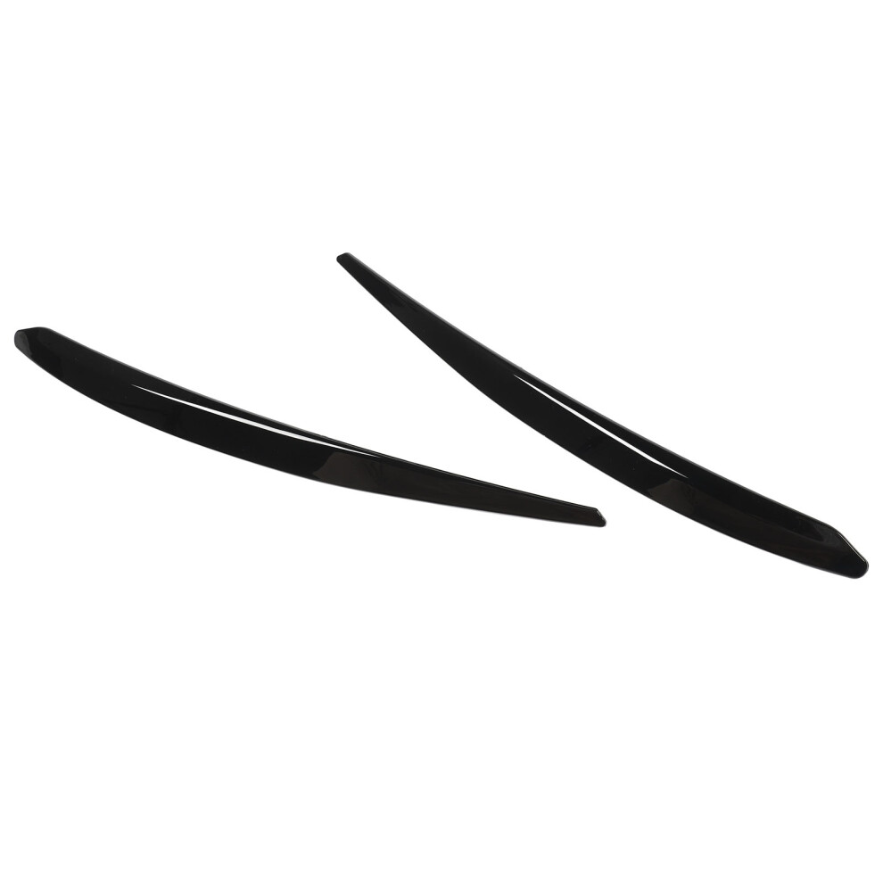 Scratch-Resistant Headlight Eyebrows For Superb B8 In Black 6951381440647