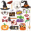 Στηρίγματα εικόνων για το Halloween, 20 τεμάχια ανά σετ ανθεκτικών αξεσουάρ από 1
