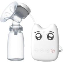 Tire-lait portable, recueil-lait manuel en silicone alimentaire, fonctionnement silencieux, trois vitesses, aspiration réglable, facile à nettoyer.