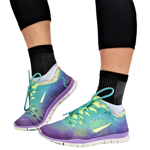 Πολυχρηστικό FootCare, Αναπνεύσιμο Ύφασμα Συμπίεσης: 2 τεμάχια Κάλτσες Υψηλής 1