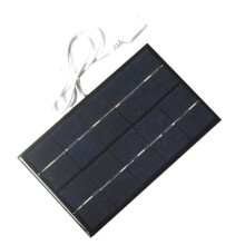 Portable ExtéRieur de Chargeur de Batterie D'USB de Panneau Solaire de 2W 5V pour le Chargeur Solaire ImperméAble de Polysilicium de Banque de