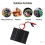 12V 1.5W Solar Panel with Clip Charging Battery System Polycrystalline Solar Panel for Small Power Appliances 4