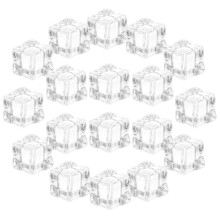 400Stk Reusable Fake Ice Cubes Aus Für Party