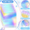 Metallic Holographic Card Shiny Mirror Paper Sheet 4