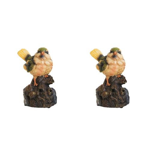 2Stk Resin Deko Simulation Mini Landschaftsfigur 1