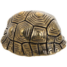 5Stk Messing Schildkröten Panzer Charm Anhänger Gold Für DIY Schmuck