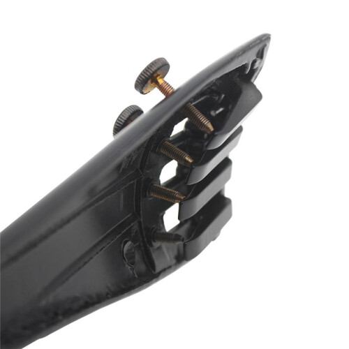 3/4 and 4/4 Universal Cello Tailpiece with Tail Rope 2-Piece Aluminum Alloy Pull Plate Adjustable 2
