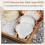 15 PeçAs Natural Sea Shell  Branco, Conchas de Vieira de 4-4,7 Polegadas para Artesanato DIY, Servir Comida, Assar e Mais 2