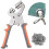 Kit de Alicates de Ilhó de Ilhó, Kit de Ferramentas de Ilhó de 3/8 Polegadas e 10Mm com 400 IlhóS de Metal para Couro/Cinto/Sapatos/Roupas 4