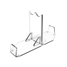 Lightsaber Stand Desktop Double-Bladed Lightsaber Display Holder Acrylic Lightsaber Hilt Stand Desktop Display Stands