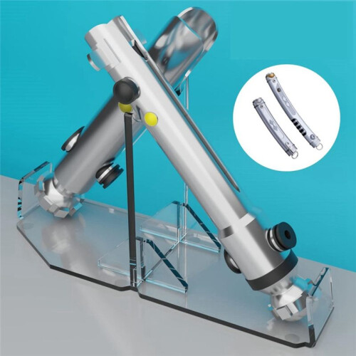 Supporto per Spada Laser da Tavolo Supporto per Display per Spada Laser un Doppia Lama Supporto per Spada Laser nel Acrilico Supporti per Display da 1