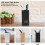 Pen Holder Clock LED Electronic Clock Desktop Pen Holder Student Stationery Voice Controlled Electronic Clock B 5