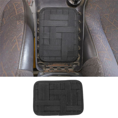 Center Console Organizer Storage for   TJ 1997-2006 Accessories Armrest Webbing Molle Panel 2