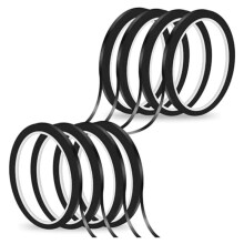 10 Rolls 1/8 Inch Whiteboard Tape Thin Tape for Dry Erase Board Self-Chart Grid Tape Lines Pinstripe,216 Feet Per Roll B