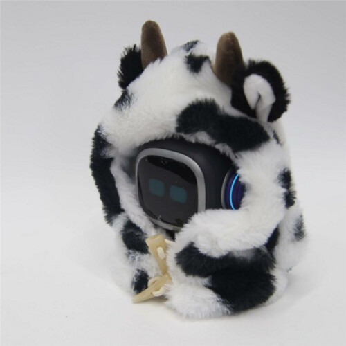 Para Ropa de Robot EMO Ropa para Mascotas EMO Accesorios de Ropa (Solo Ropa) - Vaca Lechera 2