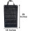 Versatile Roll- Key Storage Box,  Portable Storage Box, Holds 40 Keys, Security Hook, for Home Office 9