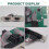 PCI-E PCI Express Dual Serial DB9 RS232 2  Controller Adapter Card Green 2