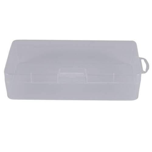 Clear Plastic Jewelry Rectangle Case Box Holder Container 18cm x 8.5cm x 4.5cm