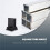 50mm x 50mm Plastic Square End Blind Plugs Cap Pipe Inserts 12pcs 4
