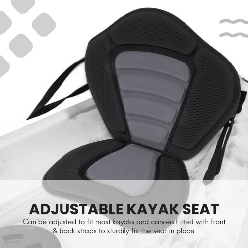 Adjustable Padded Canoe Kayak  Kayak Backrest  With Back Pack Rest Bag 1