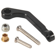 für WPL B1 B14 B24 C14 C24 B16 B26 B36 Q60 Q63 Q64 Q65 RC Auto Ersatzteile Metall Servo Zugstange, Schwarz