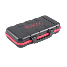 Desiontal Waterproof Card Holder Camera Battery Case /XQD/CF/TF for EN-EL15 EN-EL 14A LP-E6 // Camera