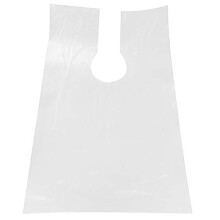 100 Sztuk PE Fartuch Jednorazowy DłUgi Fryzjer Wai Tkaniny Perm Salon Fryzjerski Fryzjer Wai Peleryna Szal 60X90 Cm