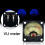 VU Level Meter TR-35 500 VU Meter Panel Mechanical Pointer Type Audio Level Meter White LED 2.8-3.8V 20MA 2