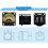 VU Level Meter TR-35 500 VU Meter Panel Mechanical Pointer Type Audio Level Meter White LED 2.8-3.8V 20MA 9