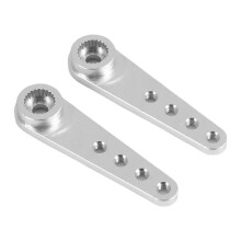 2Pcs/Lot CNC Aluminum Alloy Servo Arm 1.25-2.5Inch for Futaba Sanwan Servos,23T