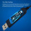 PCsensor FS2019U Foot , Wear-Resistant and Durable USB Foot Controller Suitable for Game Control and Instrument Control 6
