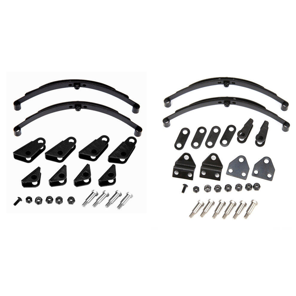 Front & Rear Hard Leaf Springs Suspension Steel Bar For 1/14 Rc Tractor Trailer Truck Upgrade Parts Accessories 4713560622709