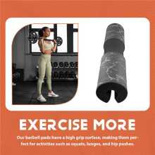 Barbell Squat Pad - Neck & Shoulder Protective Pad - Great for Squats, Lunges, Hip Thrusts, Weight Lifting & More