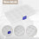 Plastic Organizer Box, 2 Pack Clear Bead Organizer voor Sieraden Tackle Earring  Beads (15 Grids) 6