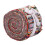 Fabric Strips Roll Jelly Fabric Bundles Fabric Quilting Strips Roll  Flower Precut Patchwork with Assorted Patterns 4