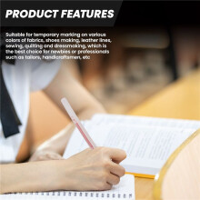Heat Erasable Pens High Temperature Disappearing Pen Fabric Marking Pens with 20 Erasable Pen Refills for Leather,Fabric