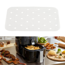 Friteusepapier, Airfryer Perkamentpapier Liners voor  Foodi Dual Air Fryer DZ201, DZ401 Airfryer Liners Papier