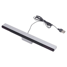 Accessoires de Jeu pour Barre de Capteur RéCepteurs Filaires Rayon de Signal IR Prise USB RéCepteur de Barre de Capteur de Remplacement pour