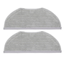 2 Stuks Full Cover Mop Pad Doeken Poetsdoeken voor Mi Robot VacuüM-Mop EssentiëLe G1 MJSTG1 Stofzuiger Accessoires Onderdelen