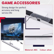 Spiel ZubehöR Teile für Sensor Bar Kabelgebundene EmpfäNger IR Signal Ray USB Stecker Ersatz ZubehöR Teile Sensor Bar EmpfäNger für /WIIU