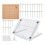 Conjunto de Placa de Renda de 8X8 Polegadas Placas de Renda e Alfinetes com Suporte Ajustável Ferramentas de Renda Suprimentos Placa Assistente de 1