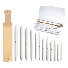 Estacas de Mistura, 13 Estacas de Mistura, Liquidificador de Papel Artesanal e Apontador de Lixa, Lápis de Sombreamento para Esboços
