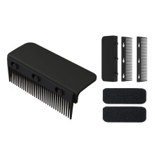 Flat Iron Comb Attachment Clip , Grip Comb for Flat Iron, Flat Iron Hair Straightener Comb, for Flat Iron Black