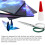 200 Sheets Galaxy Space Stars Pattern Origami Pape 5